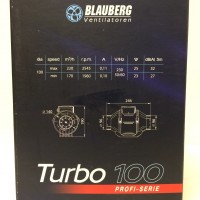 Вентилятор канальный Blauberg Turbo 100